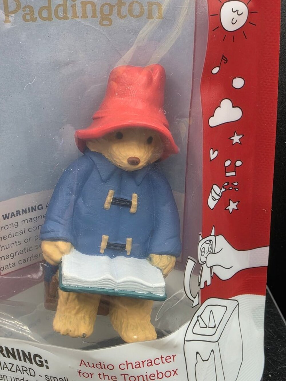 tonies Paddington Bear Audio Figure - Red Hat, Blue Coat - Picture 2 of 4